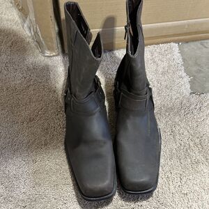 Men’s Brown Leather Size 13 Boot By Steve Madden, P-choper